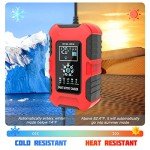 Smart 10-Amp Trickle Charger for 12V/24V Batteries