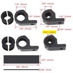 Universal Motorcycle Mounting Bracket for Fog Lights