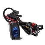Dual USB 4.2A ATV Charger with Rocker Switch