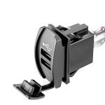 Dual USB 4.2A ATV Charger with Rocker Switch