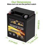 High-Performance AGM ATV Motorcycle Battery