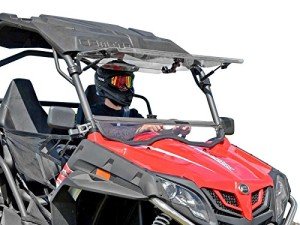 SuperATV 3-in-1 Flip Windshield for CFMOTO ZForce