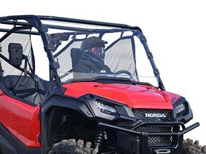 SuperATV Heavy Duty Full Windshield for Honda Pioneer