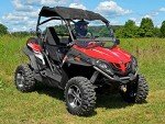 SuperATV 3-in-1 Flip Windshield for CFMOTO ZForce