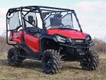 SuperATV Heavy Duty Full Windshield for Honda Pioneer