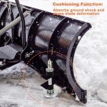 RGQSUN Snow Plow Skid Shoes for ATV/UTV