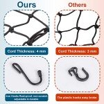 Heavy Duty Bungee Cargo Net for ATV and Bikes