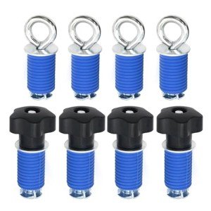 8-Piece Tie Down Anchors Kit for Polaris ATV/UTV