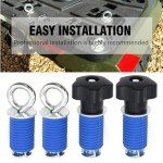 8-Piece Tie Down Anchors Kit for Polaris ATV/UTV