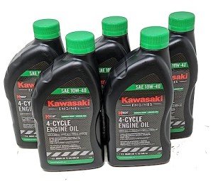 Kawasaki 10W-40 4-Cycle Engine Oil - 5 Pack