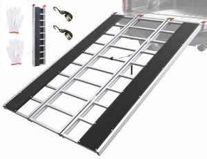 Tri-Fold Aluminum ATV Truck Loading Ramp 1500LBS