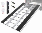Tri-Fold Aluminum ATV Truck Loading Ramp 1500LBS