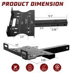 Universal 2" Receiver Winch Mount for ATV/UTV