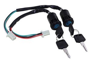 ATV Ignition Switch with Key - 4 Pin Wire