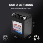 UPLUS Maintenance-Free ATV and Powersports Battery