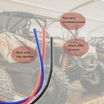 AFEISOL Blue Power Pigtail Connectors for Polaris