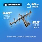 Black Boar ATV/UTV Plow with Adjustable Chisels