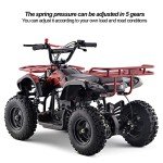 Adjustable 240mm Waterproof Shock Absorber for ATVs