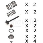 Amavoler Cylinder Valve Rebuild Set for ATVs