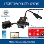 MOTOPOWER 3.1A USB Port Adapter for ATVs