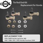 Honda ATV Tie Rod and Ball Joint Kit