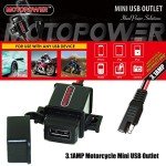 MOTOPOWER 3.1A USB Port Adapter for ATVs