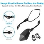 Adjustable Rhombus ATV Motorcycle Rear View Mirror