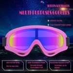 ATV Goggles and Balaclavas Set - Pink
