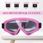 ATV Goggles and Balaclavas Set - Pink