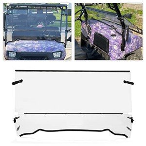 Kojem Clear Folding Windshield for Polaris Ranger