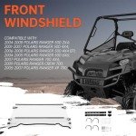 Kojem Clear Folding Windshield for Polaris Ranger