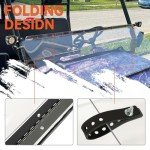Kojem Clear Folding Windshield for Polaris Ranger