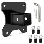 Heavy Duty UTV Rear Receiver Hitch Plate Kit