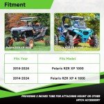 Heavy Duty UTV Rear Receiver Hitch Plate Kit