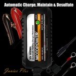 MOTOPOWER 12V 800mA Battery Charger & Maintainer