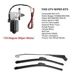 Electric UTV Windshield Wiper for Polaris & More