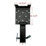 ATV Trailer Hitch Winch Mount Plate 2" Receiver
