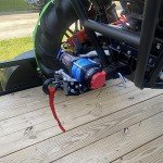 ATV Trailer Hitch Winch Mount Plate 2" Receiver