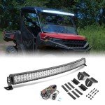 50" Curved LED Light Bar for Polaris Ranger