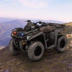 KEMIMOTO Universal Water-Resistant ATV Seat Cover