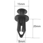 200 Pcs ATV Body Fasteners & Push Pins