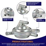 Triple Head Vacuum Fuel Pump for GY6 Scooters