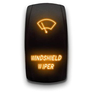Orange Toggle Switch for ATV Windshield Wiper