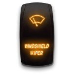 Orange Toggle Switch for ATV Windshield Wiper