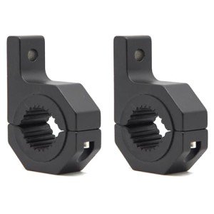LED Light Bar Clamp Mount Set for ATVs
