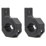 LED Light Bar Clamp Mount Set for ATVs