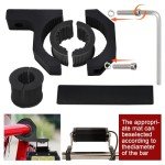 LED Light Bar Clamp Mount Set for ATVs