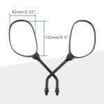 GOOFIT 360° Ball-Type ATV Rear View Mirror