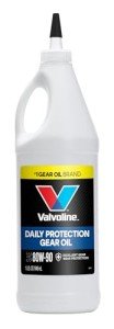 Valvoline High Performance 80W-90 Gear Oil, 1 QT