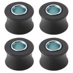 4-Piece Rubber Rear Shock Absorber Bushing Set